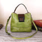 Vintage Genuine Leather Crossbody Bag for Women 