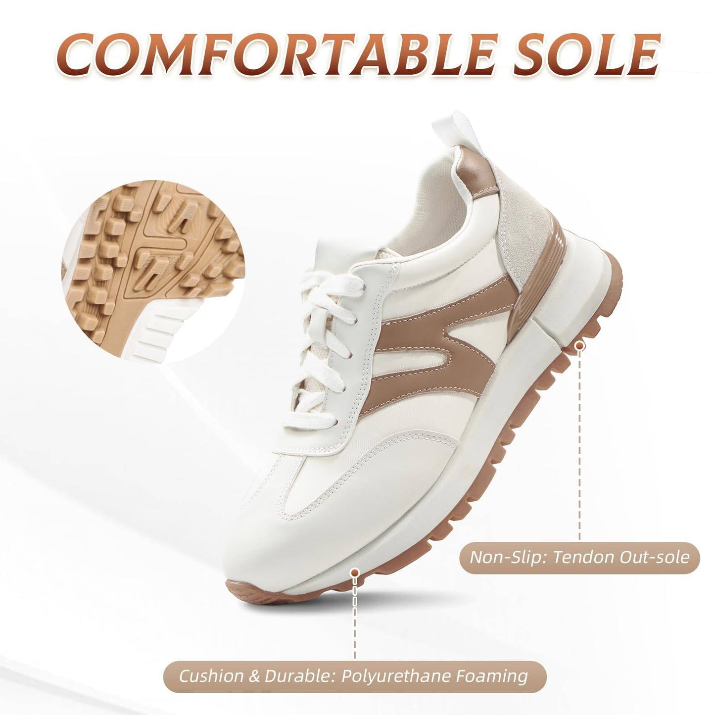 IXU Comfortable Tennis Running Fashion Sneakers 