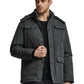 Ampake Men's Winter Puffer Jacket t with Hood Gray M 