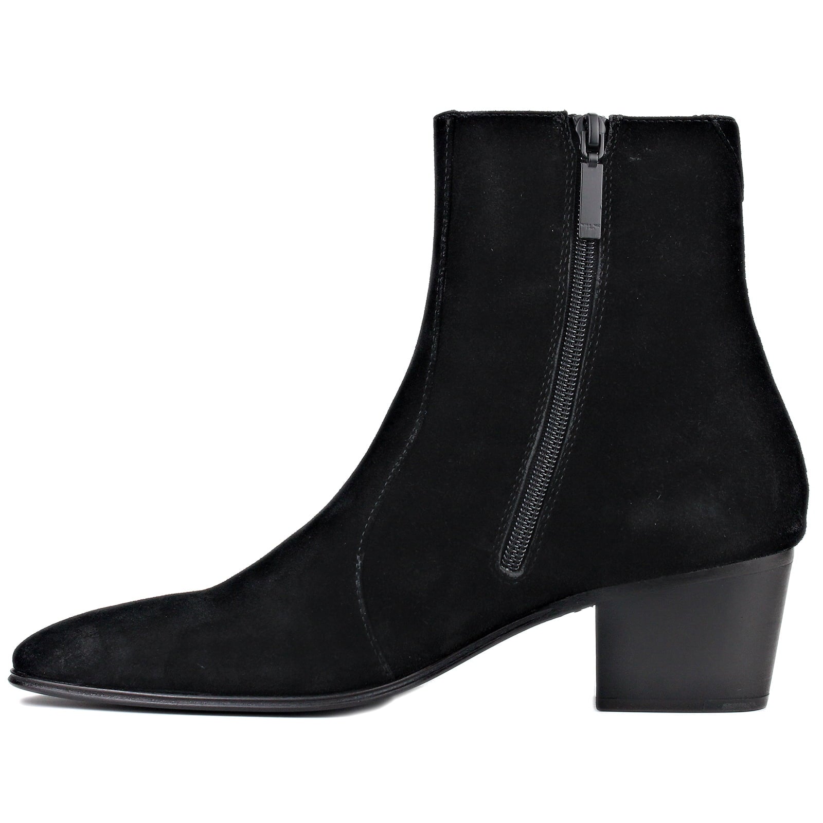 Suede Black OSSTONE Dress Boots Chelsea Designer Boots for Men 