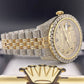 Rolex Datejust Steel & 18k Gold Watch with Diamond Accents 