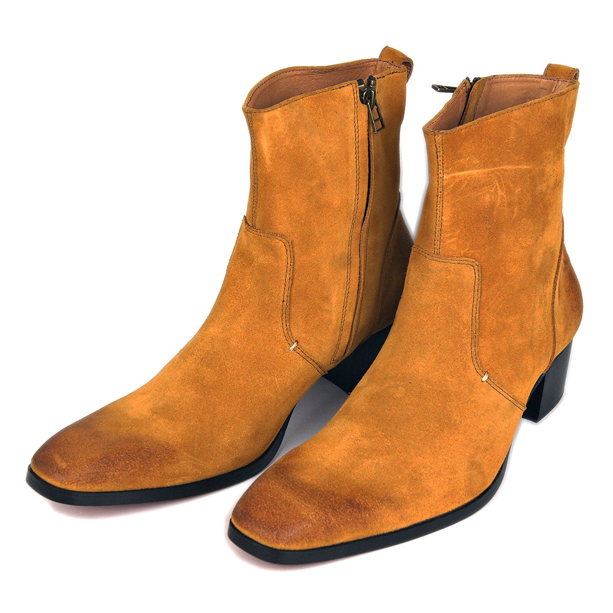 Suede Yellow OSSTONE Dress Boots Chelsea Designer Boots 