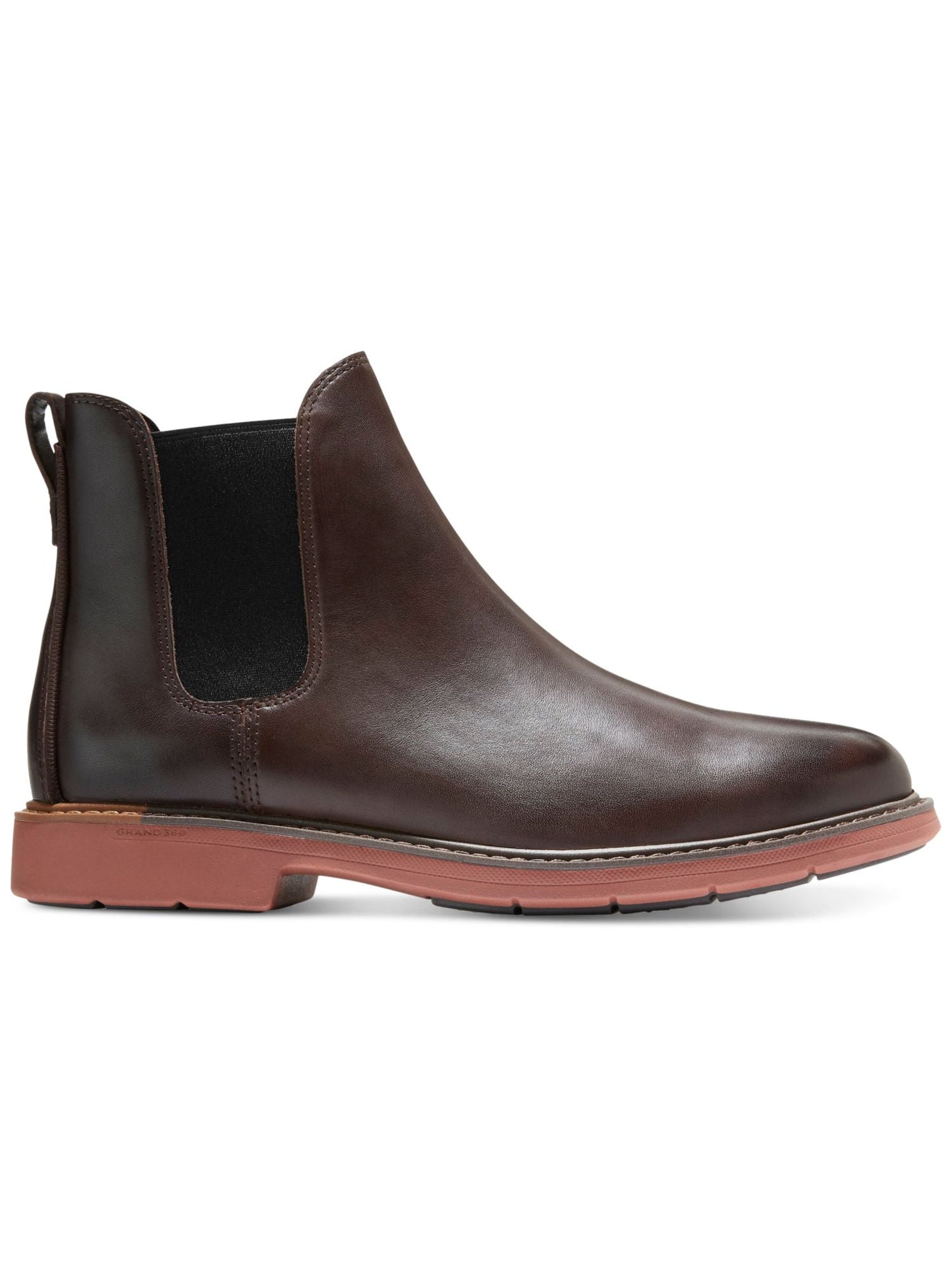 COLE HAAN Mens Brown Pull Tab Goring  Round Toe 