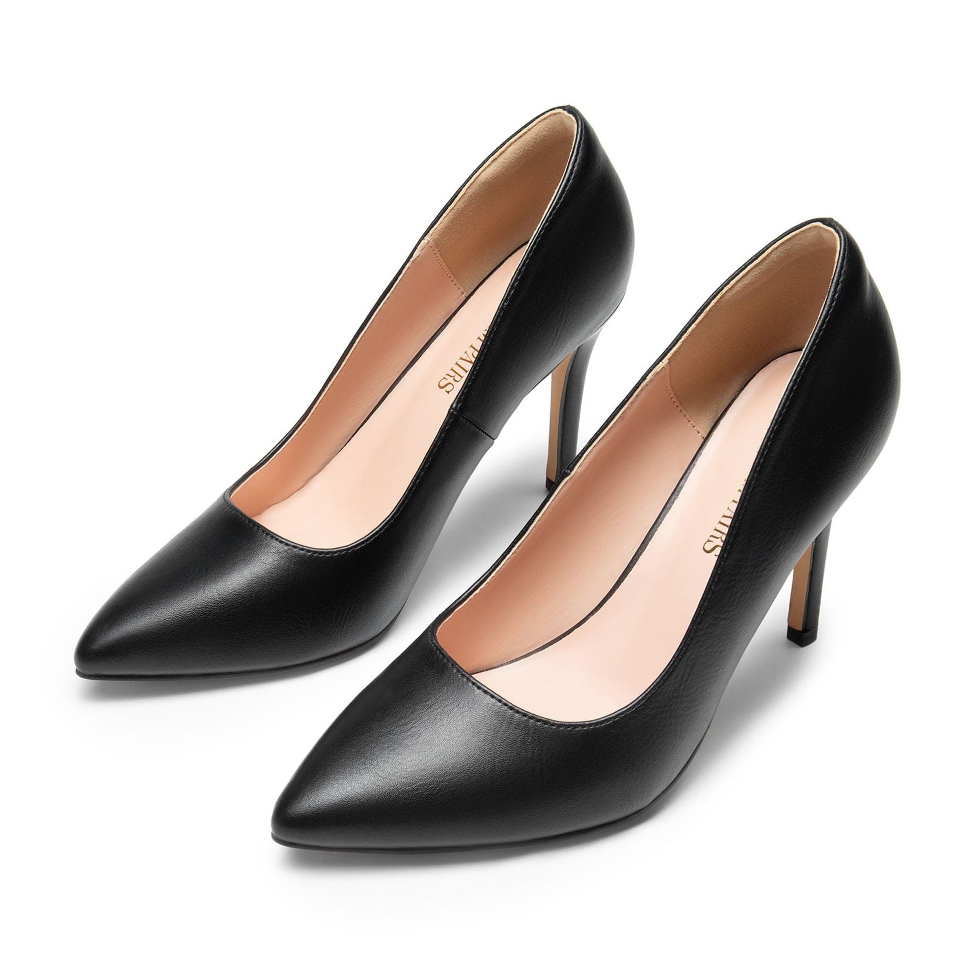 BURUDANI Women Pointed Toe High Heel Party Pumps 