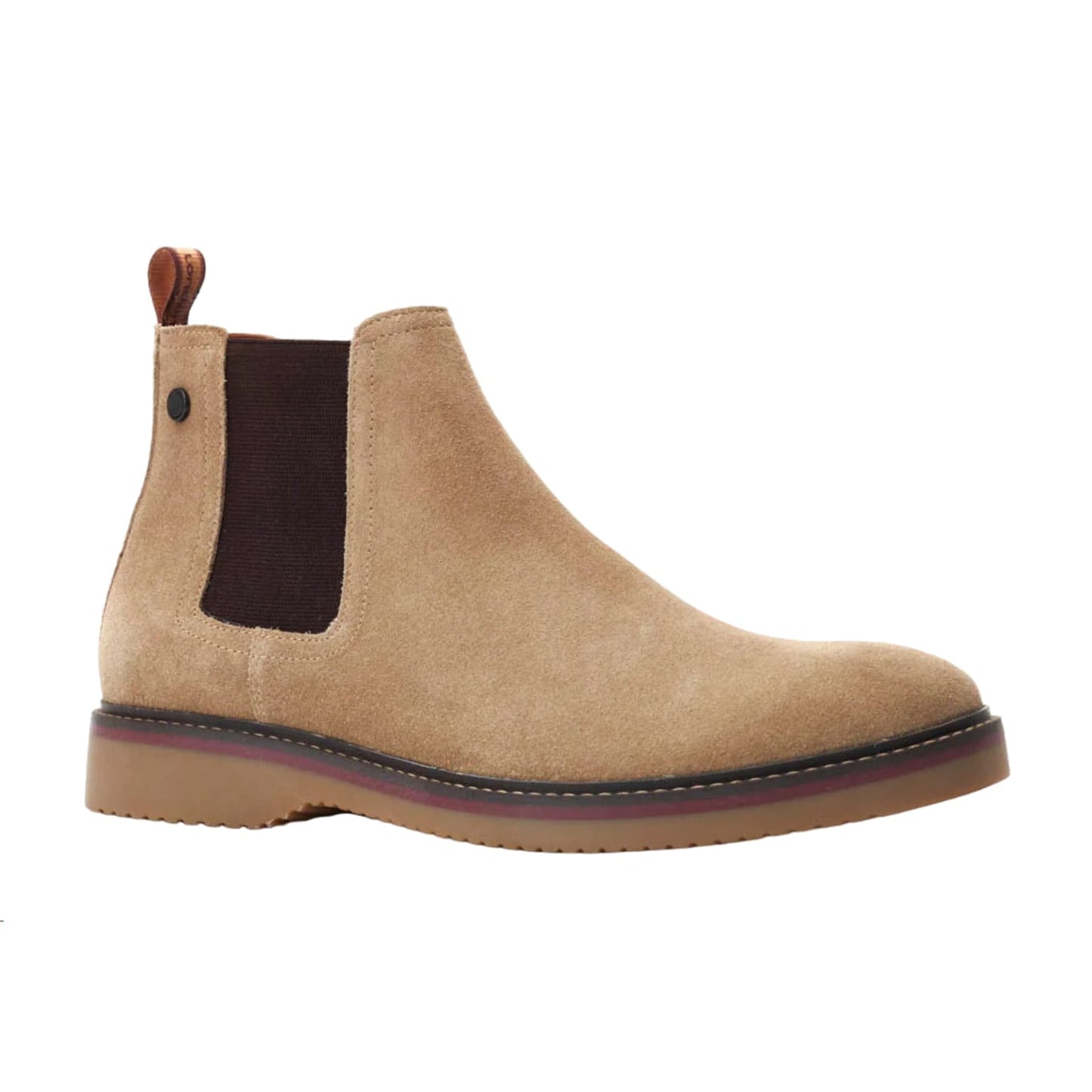 Base London Mens Hooper Suede Chelsea Boots 