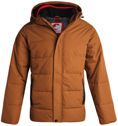 CANADA WEATHER GEAR Men's Winter Jacket – Heavyweight Puffer Jacket 