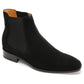 CMR CHAMARIPA Height Increasing Chelsea Boots Black Leather 