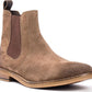 Crevo Mens Denham Leather Distressed Chelsea Boots Brown 10.5 Medium (D) 