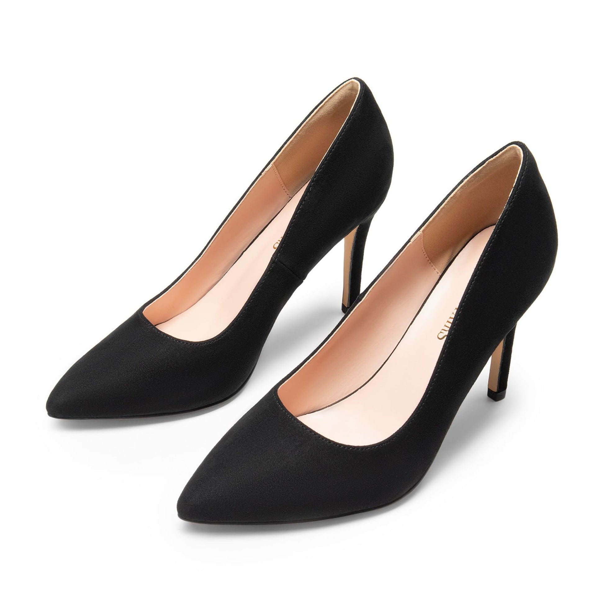 BURUDANI Women Pointed Toe High Heel Party Pumps 