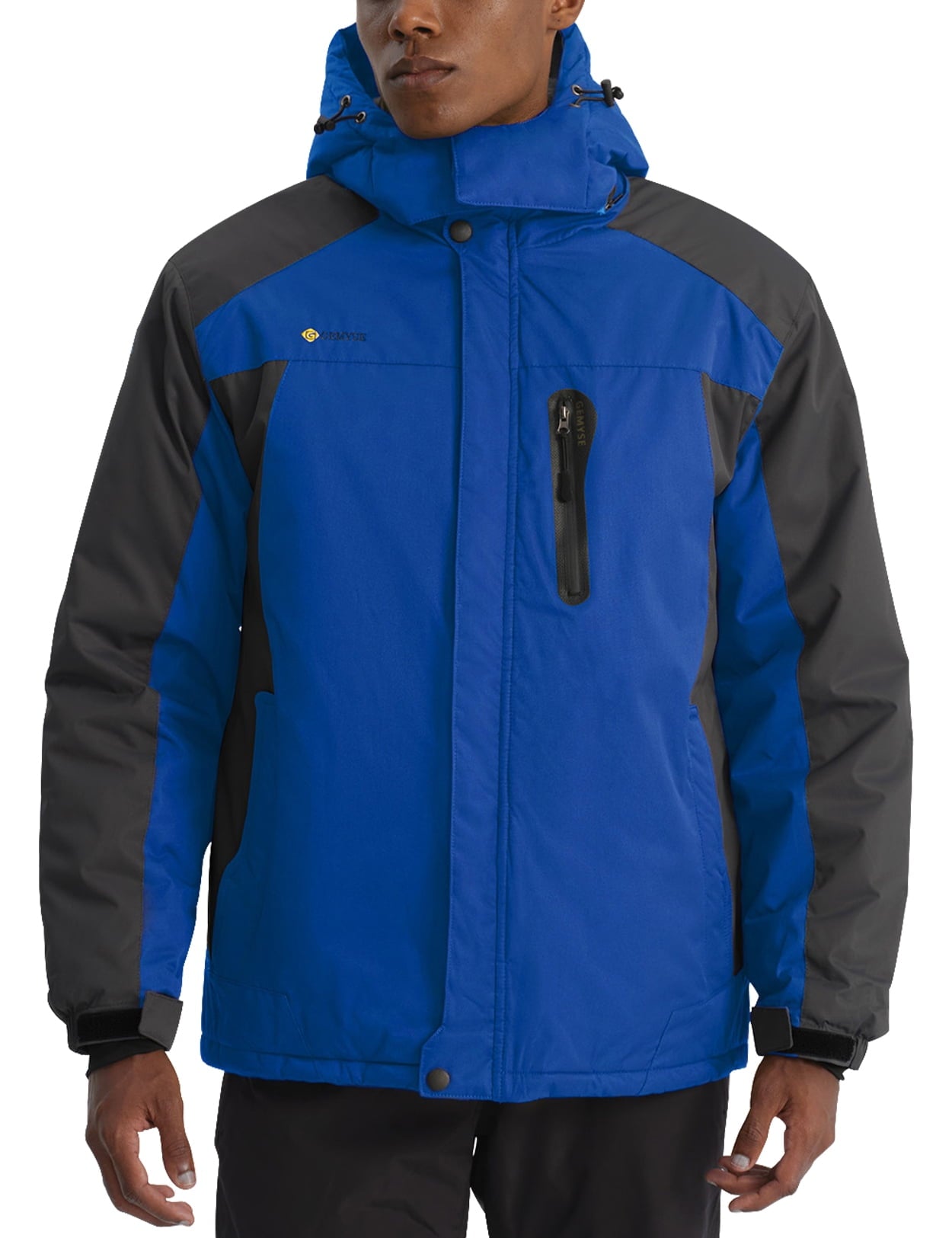 GEMYSE Mens Mountain Ski Snow Jacket 