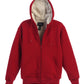 Gioberti Men Heavyweight Sherpa Lined Fleece Hoodie Jacket 