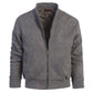 Gioberti Men's Padded Faux Suede Bomber Jacke 