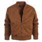 Gioberti Men's Padded Faux Suede Bomber Jacke 