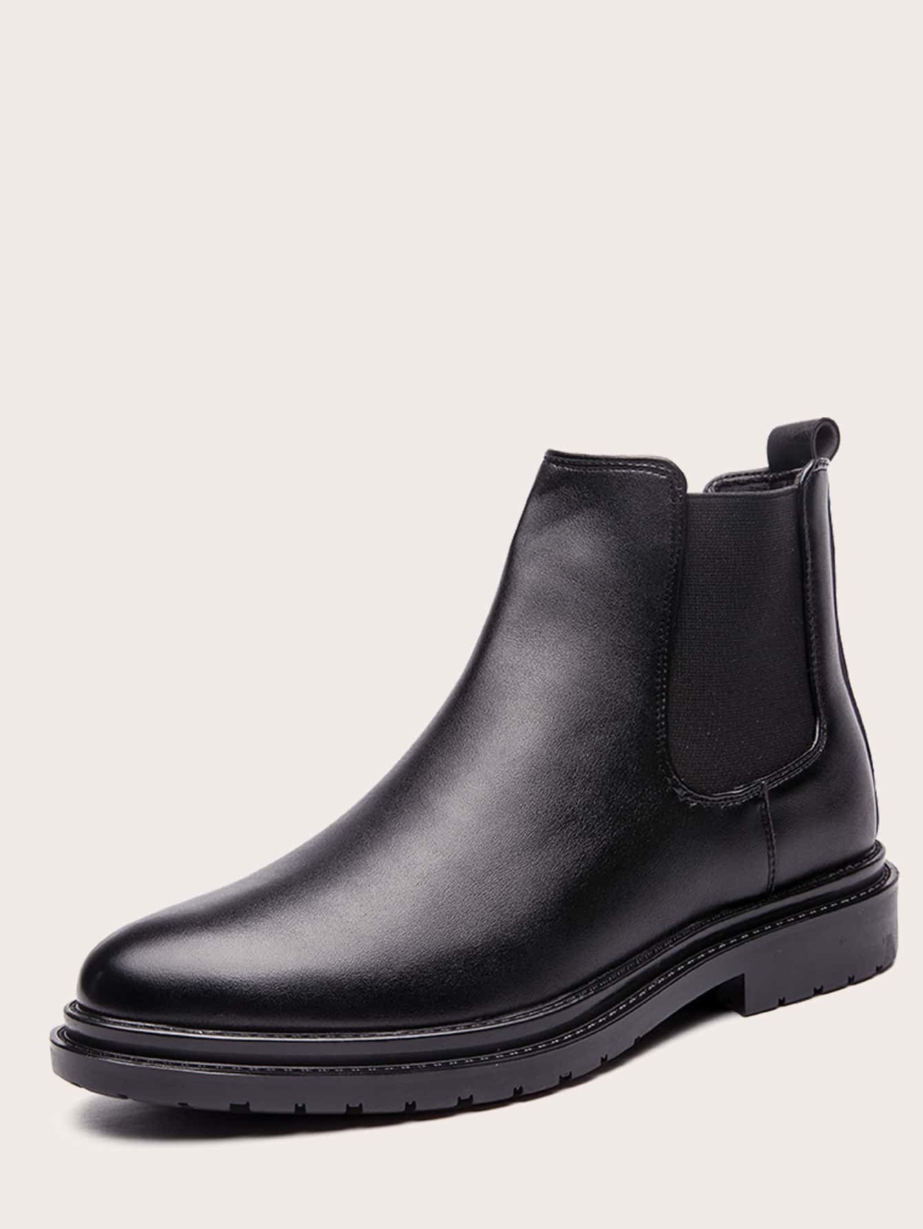 Men Minimalist Chelsea Boots 