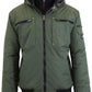 Men's Heavyweight Parka Jacket With Detachable Hood 