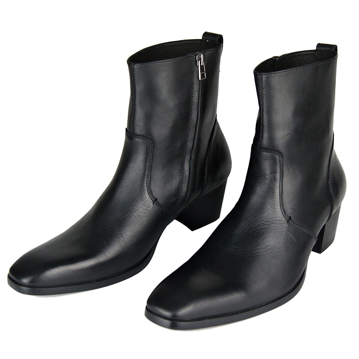 OSSTONE Dress Boots Chelsea Designer Boots Black 