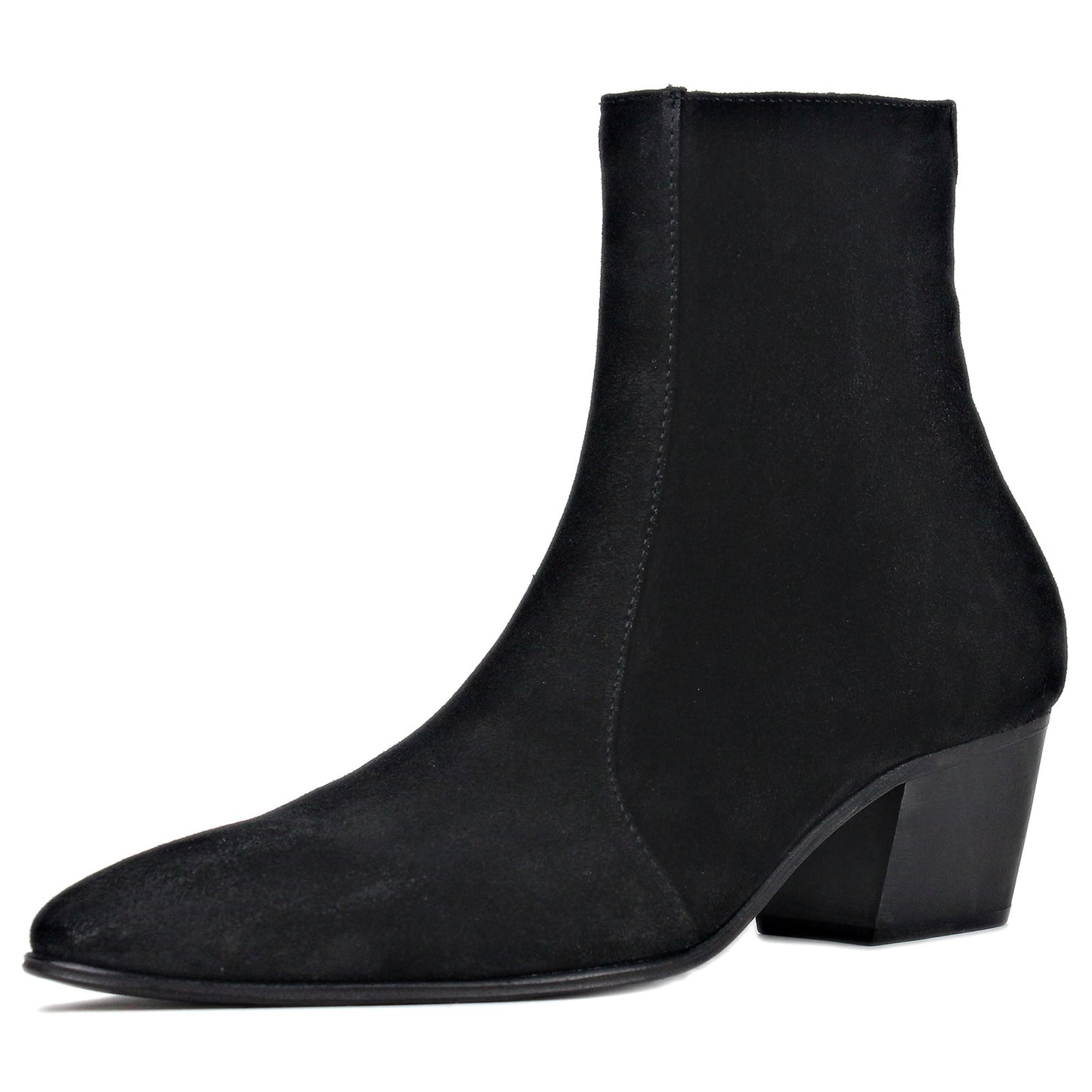 Suede Black OSSTONE Dress Boots Chelsea Designer Boots for Men 