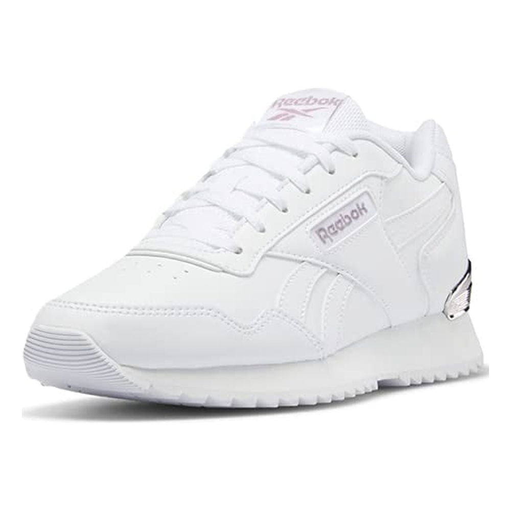 Reebok Women's Glide Sneaker, White/Rose Gold, 10 