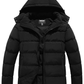 Soularge Men's Big and Tall Winter Windproof Thick Coat 