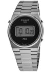 Tissot PRX Digital 35mm Quartz Black Dial Steel Unisex Watch 