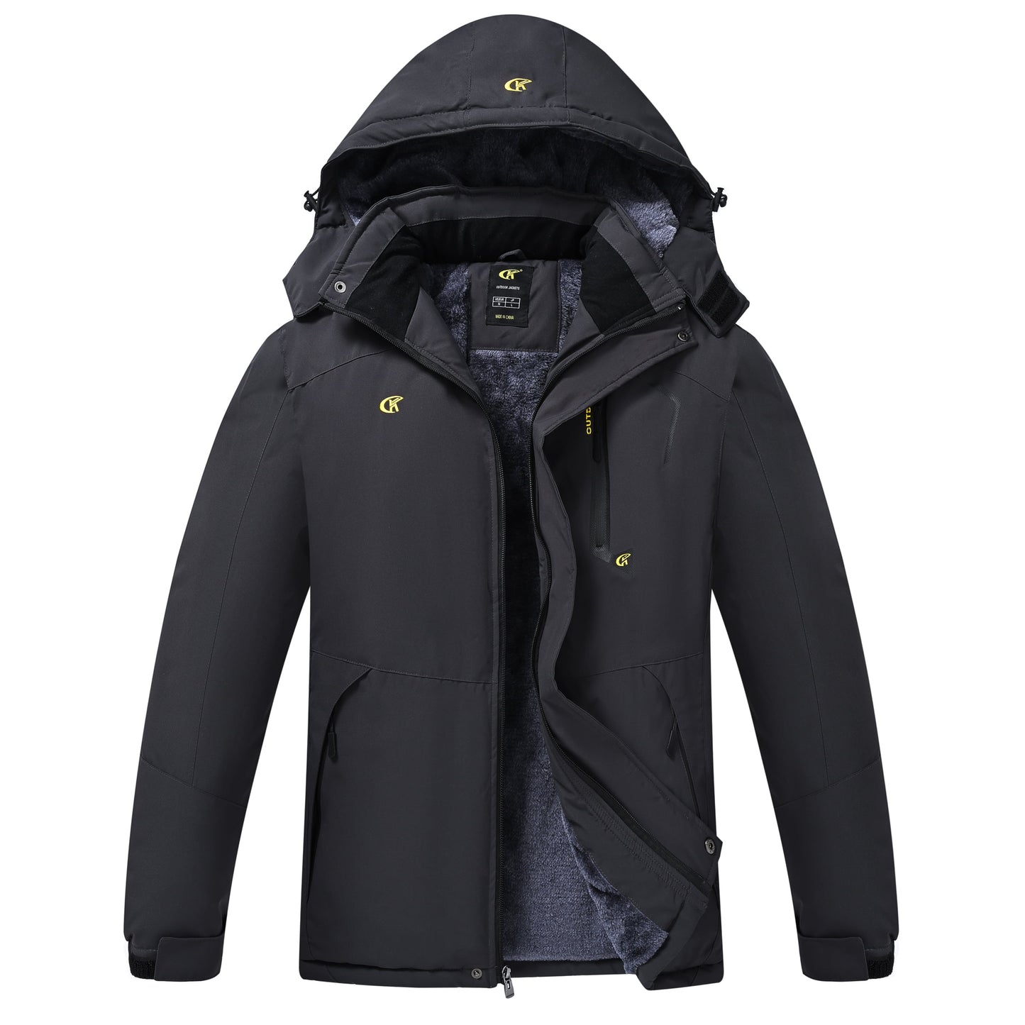 Tyhengta Men's Waterproof Ski Jacket Warm Winter Snow Coat 