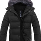 Wantdo Men's Winter Coat Recycled Padded Winter Jacket W 