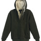 Gioberti Men Heavyweight Sherpa Lined Fleece Hoodie Jacket 