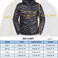 Iceglad Men's Packable Insulated Warm Hooded Puffer Long Sleeve Down Jacket Winter Coat, Black-l 