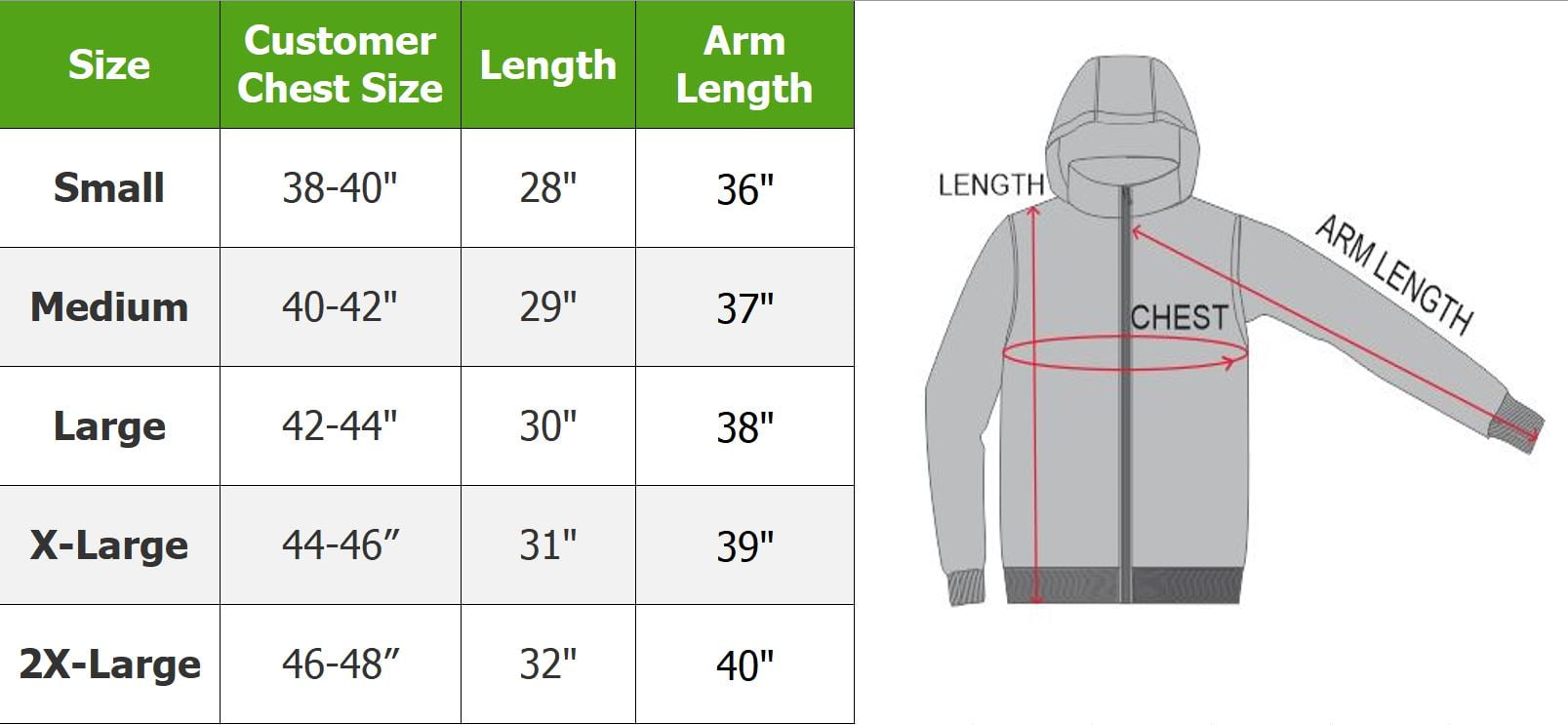 Men's Heavyweight Parka Jacket With Detachable Hood 