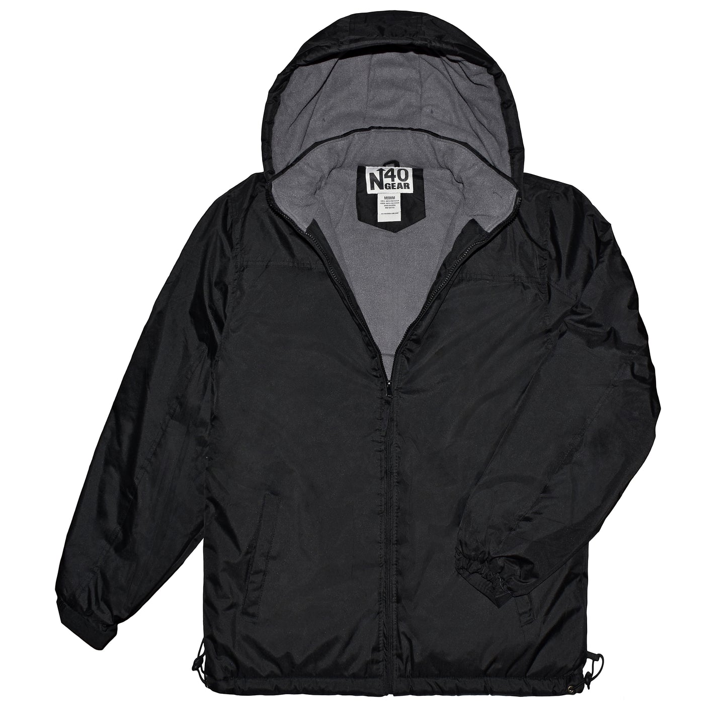 Victory Outfitters Men's Fleece Lined Removable Hood Zipper Jacket 