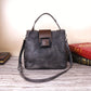 Vintage Genuine Leather Crossbody Bag for Women 