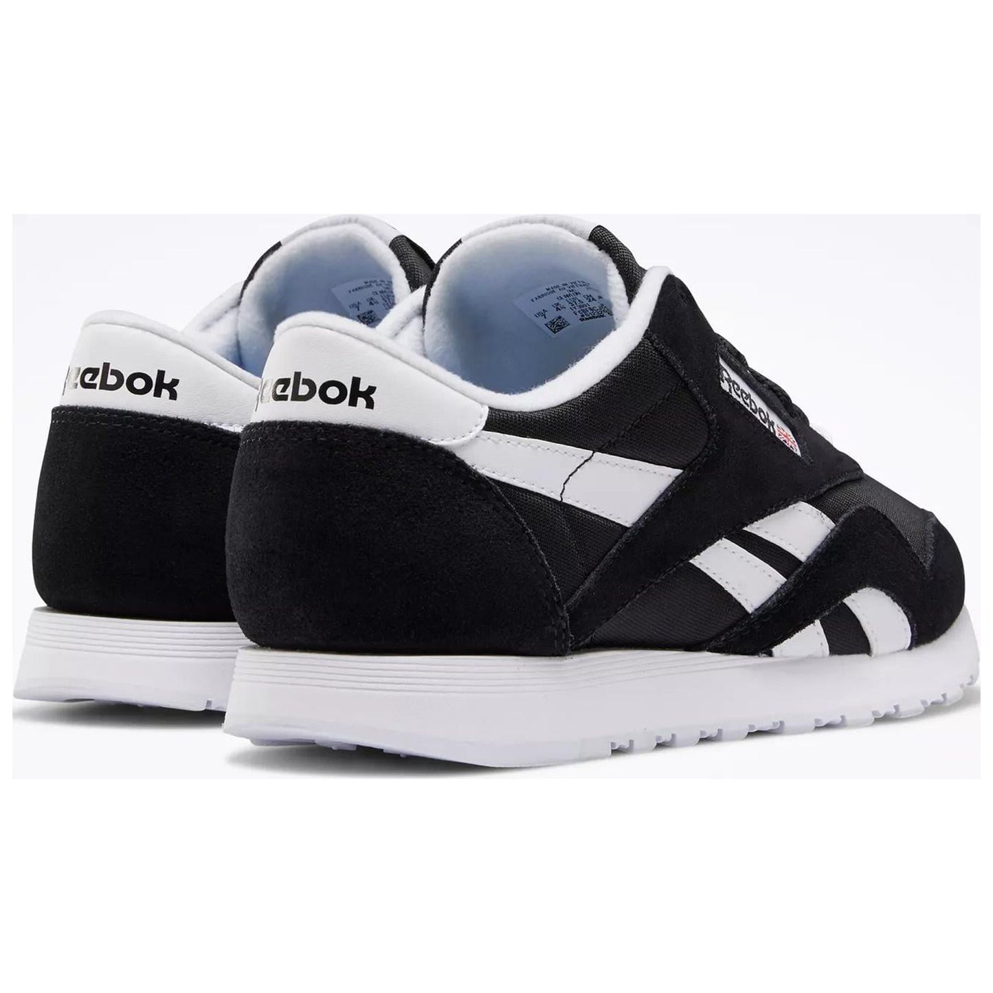 Classic Nylon Women's Black Fashion Sneakers 