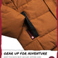 CANADA WEATHER GEAR Men's Winter Jacket – Heavyweight Puffer Jacket 