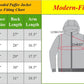 Mens Sherpa-Lined Hooded Puffer Jacket (Sizes, S to 2XL) 