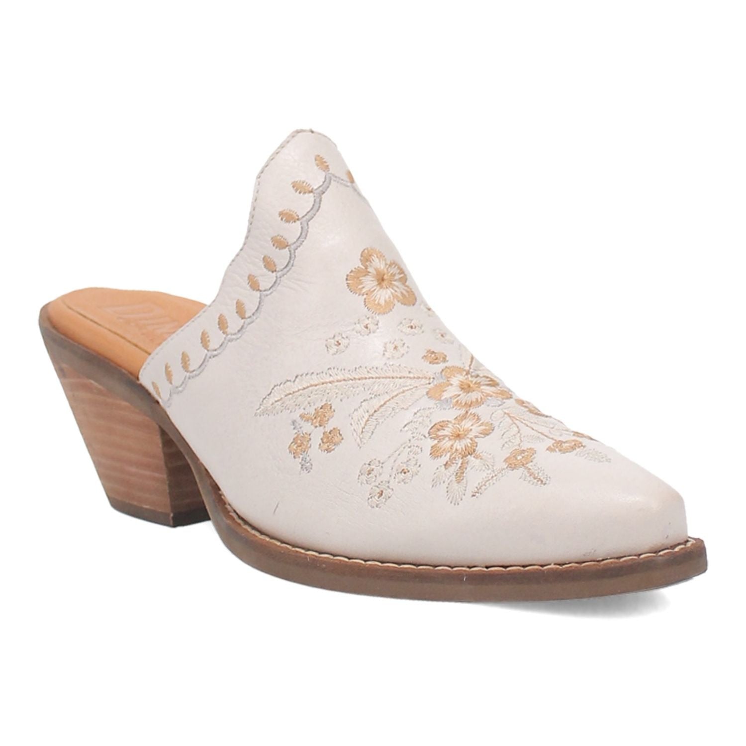 Dingo Wildflower  Leather Mules Boots 