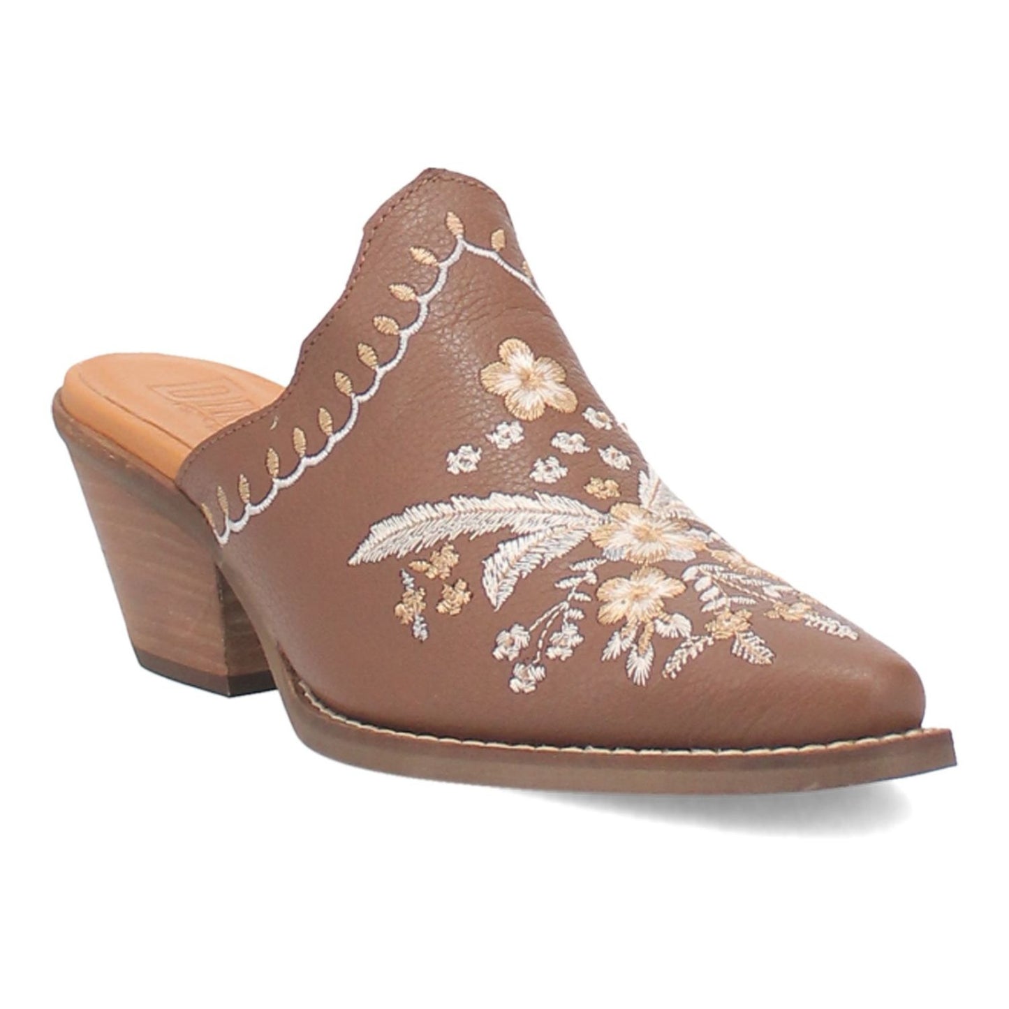 Dingo Wildflower  Leather Mules Boots 