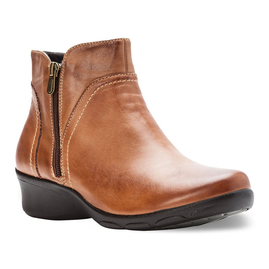 Propet Waverly Leather Ankle Boots 