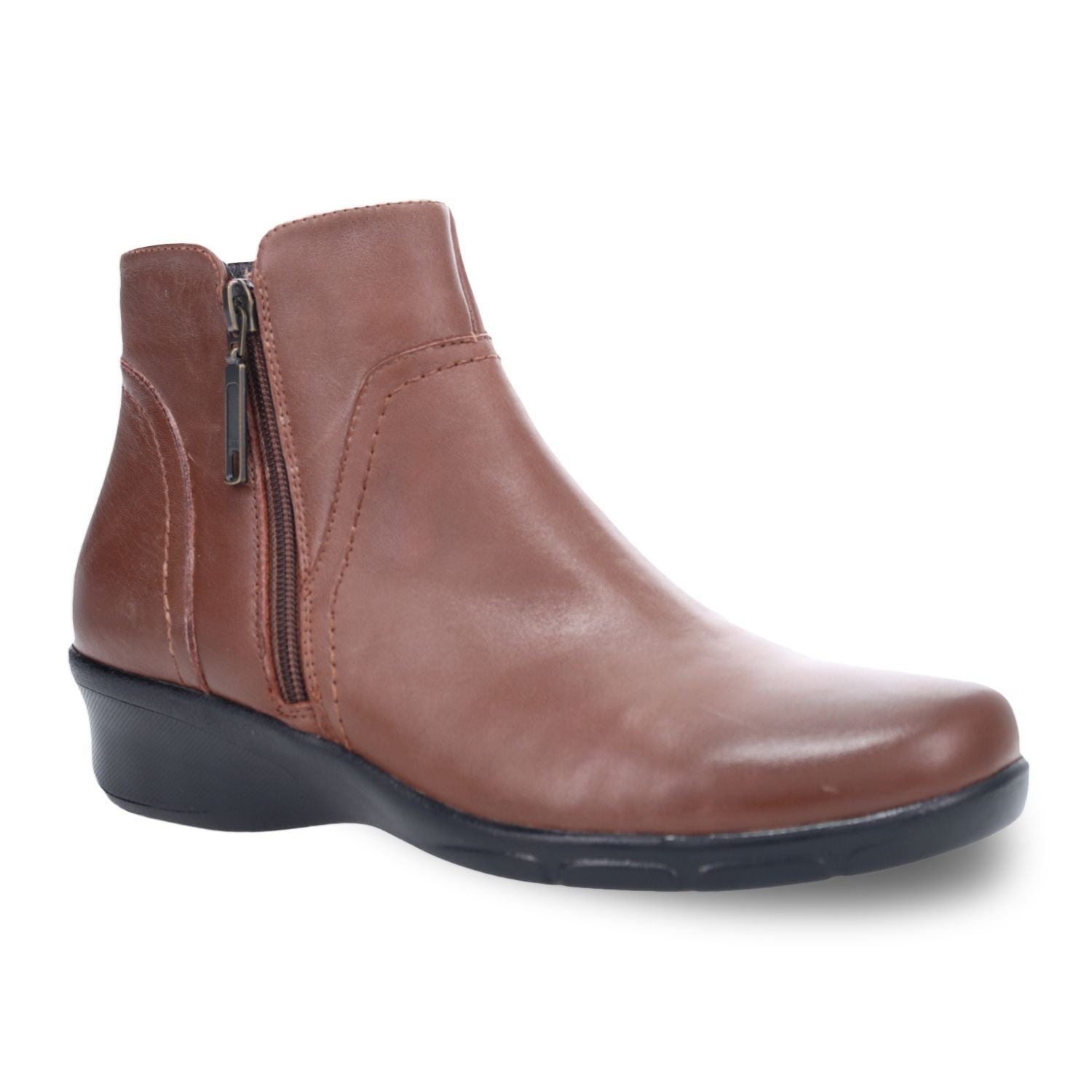 Propet Waverly Leather Ankle Boots 