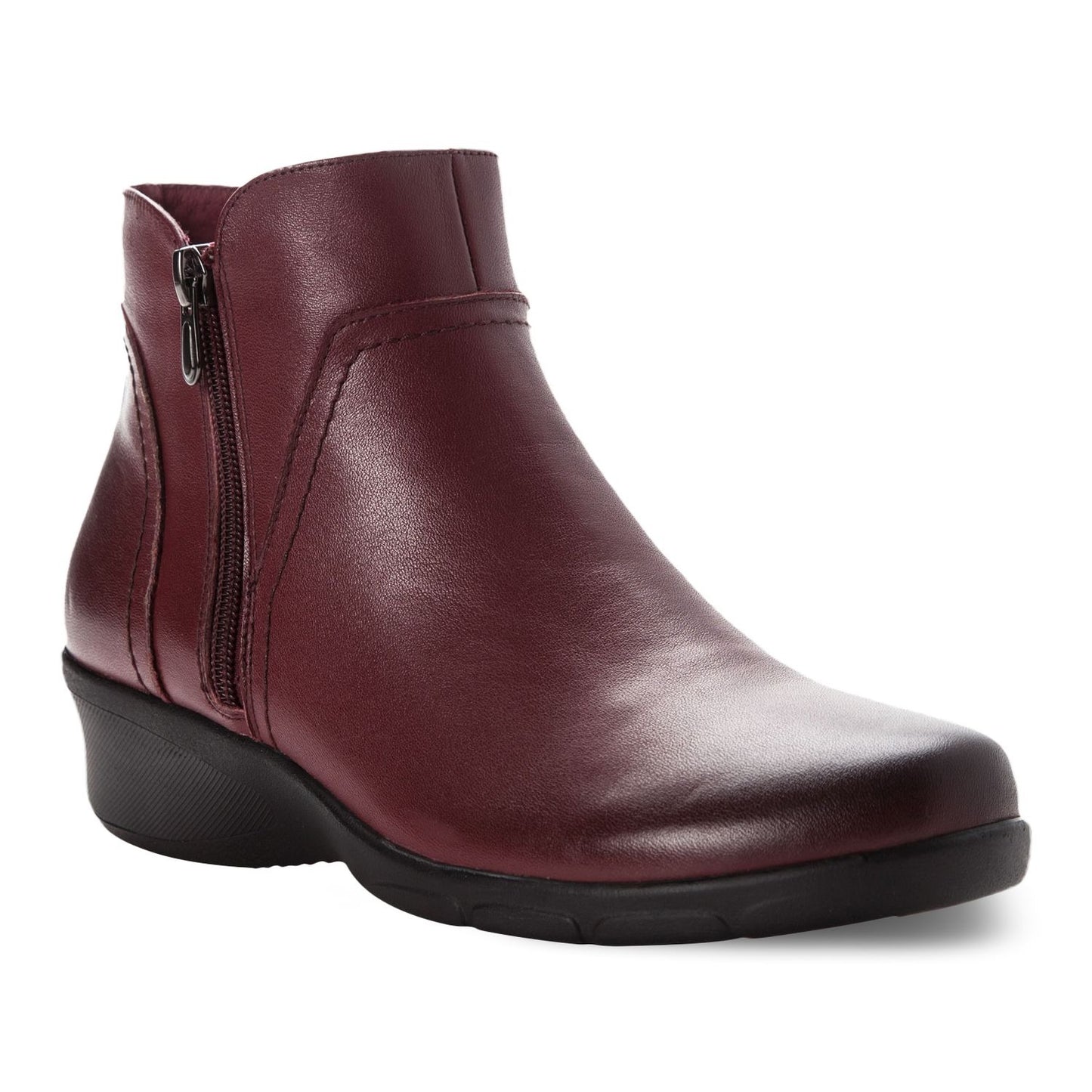 Propet Waverly Leather Ankle Boots 