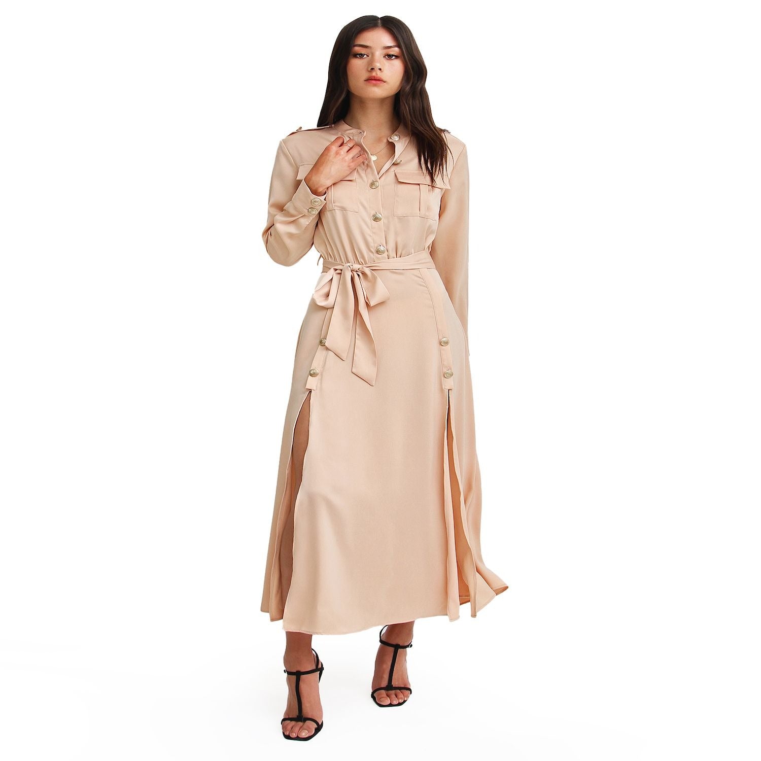 Lover To Lover Maxi Shirt Dress 