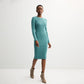 Nine West Crewneck Sweater Dress 