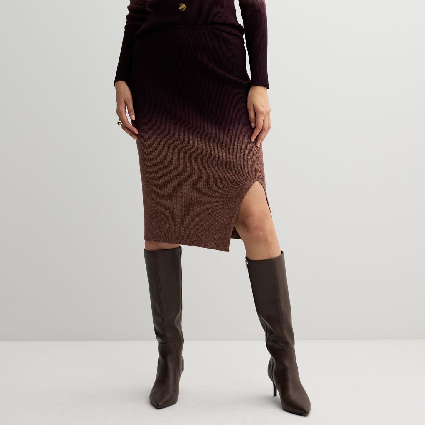 Women's Nine West Slim Sweater Skirt 