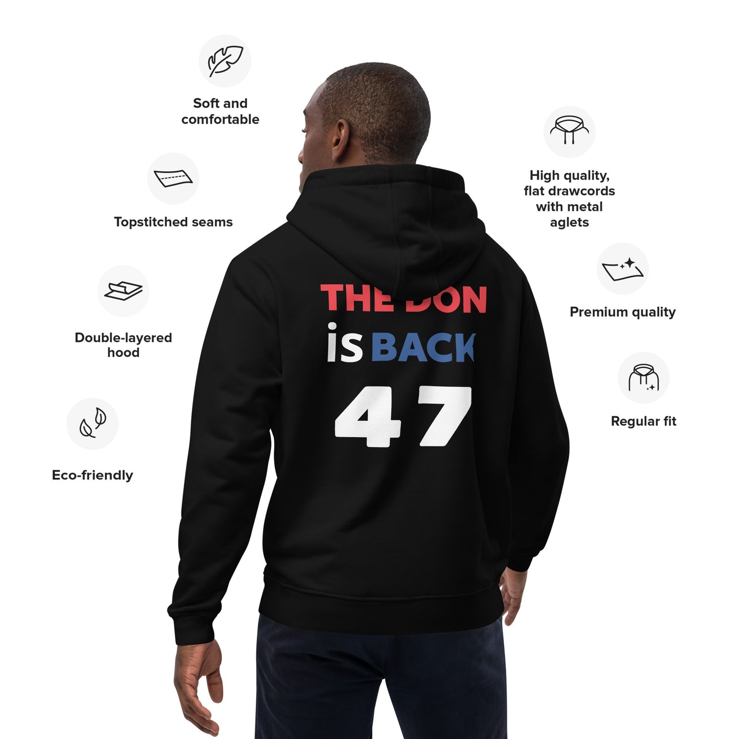 The Don Is Back Premium eco hoodie 