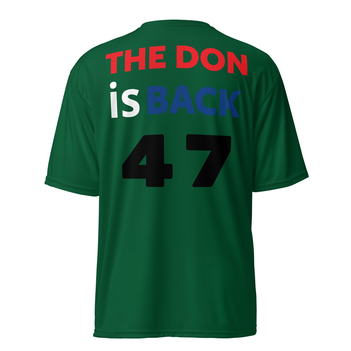 The Don Is Back Unisex performance crew neck t-shirt 