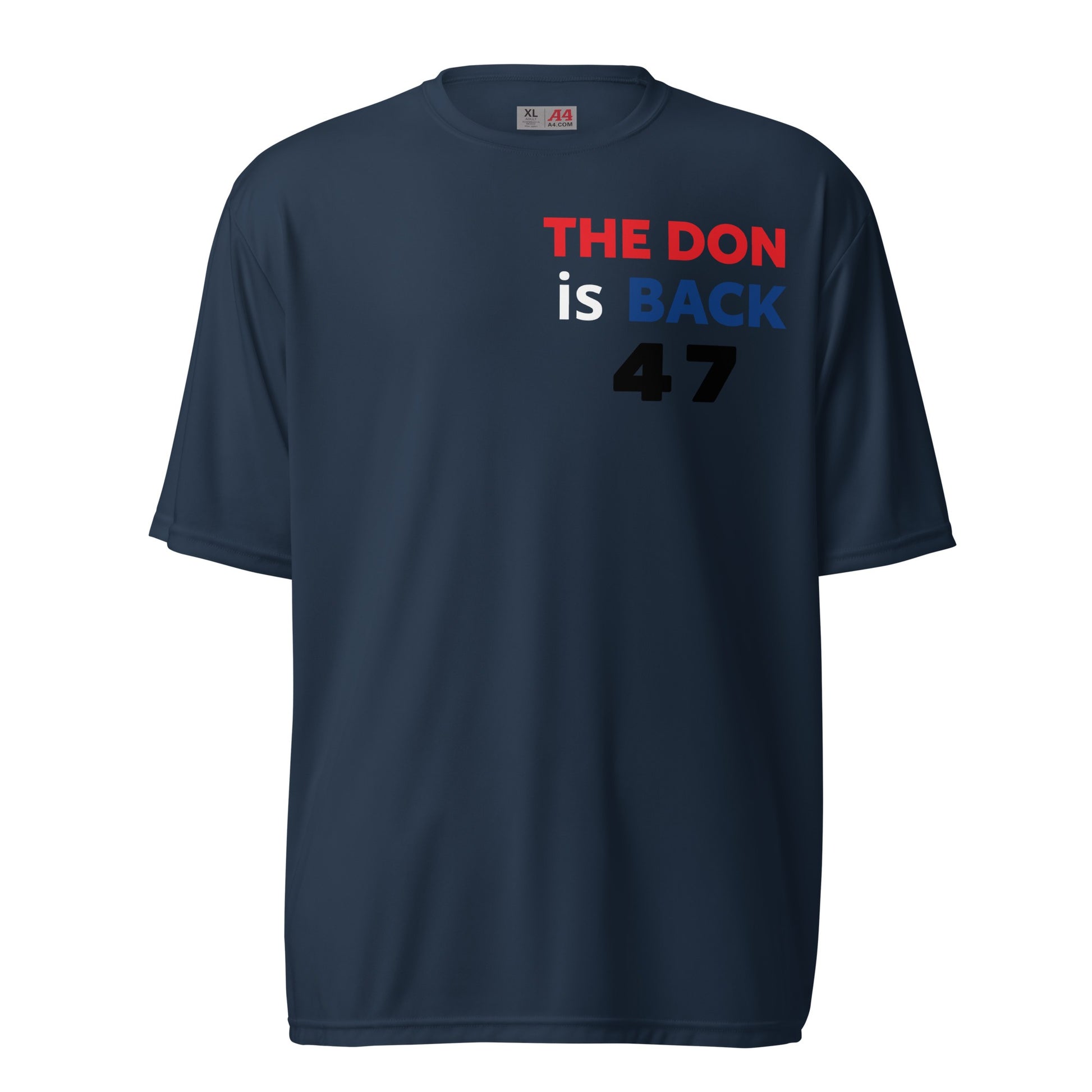 The Don Is Back Unisex performance crew neck t-shirt 