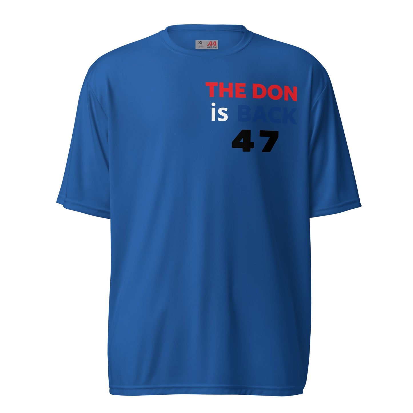 The Don Is Back Unisex performance crew neck t-shirt 