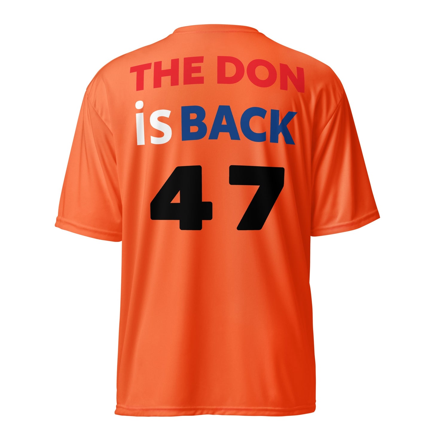 The Don Is Back Unisex performance crew neck t-shirt 